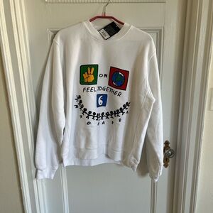 Madhappy Feel Together Crewneck Sweatshirt New With Tags!
